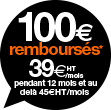 100€ remboursés