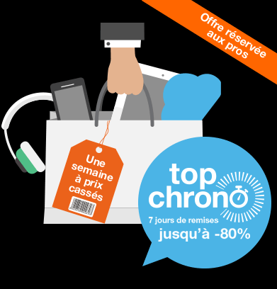 top chrono - 7 jours de remises jusqu'à -80%