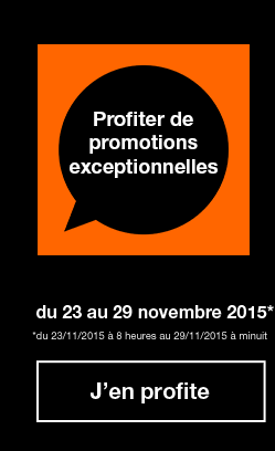 Profiter des promotions exceptionnelles - du 23 au 29 novembre 2015