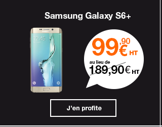 Samsung Galaxy S6+ - 99€ au lieu de 219€